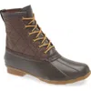Sperry Saltwater Duck Toe Boot In Brown