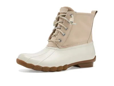 Sperry Saltwater Lu Women's Boots Linen: 9 M (b), Leather