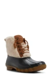 Sperry Saltwater Waterproof Lambswool Boot In Multi