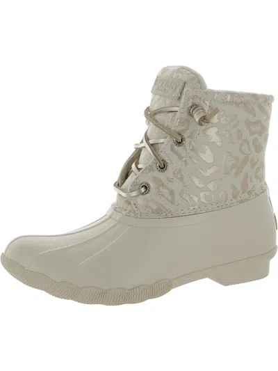 Sperry Women's Saltwater Waterproof Duck Boots, Created For Macy's In Multi