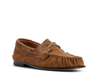 Sperry Sammi Deconstructed Boat Shoe In Walnut Brown