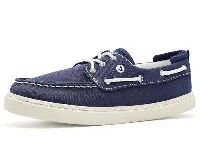 Sperry Sea Ketch (little Kid/big Kid) Boy's Shoes Midnight Blue : 12 Little Kid M, Textile