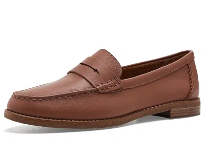 Sperry Seaport Penny Women's Shoes Light Brown: 9 M (b), Leather