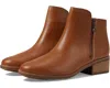 Sperry Seaport Storm Boots Women's Brown Leather Waterproof Chelsea Jobb1064 In Brown