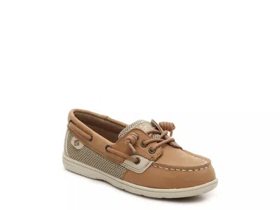 Sperry Shoresider Boat Shoe Kids' In Brown