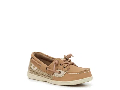 Sperry Shoresider Boat Shoe Kids' In Tan