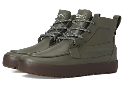 Sperry Sleet Lace-up In Green