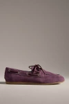 Sperry Slim Boat Shoes In Purple