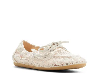 Sperry Slim Sail Boat Shoe In White