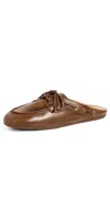Sperry Slimboat Mules Brown In Multi
