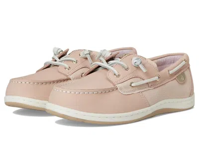 Sperry Songfish (little Kid/big Kid) Girl's Shoes Cameo Rose : 12.5 Little Kid M, Leather/textile In Pink