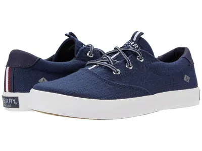 Sperry Spinnaker Washable (little Kid/big Kid) Boy's Shoes Navy : 13.5 Little Kid M, Leather In Blue