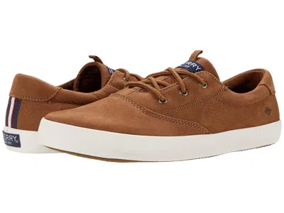 Sperry Spinnaker Washable (little Kid/big Kid) Boy's Shoes Tan : 13 Little Kid M, Leather In Brown