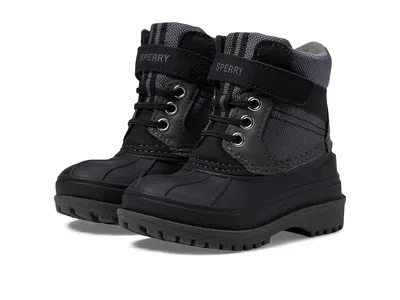 Sperry Storm Hopper A/c (toddler/little Kid) Boy's Shoes Black/grey : 10 Toddler M, Synthetic/suede In Multi