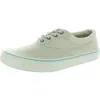 Sperry Striper Ii Cvo Kb Mens Lace-up Canvas Casual And Fashion Sneakers In White