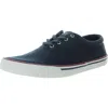 Sperry Striper Ii Cvo Uni Mens Lace-up Canvas Casual And Fashion Sneakers In Blue