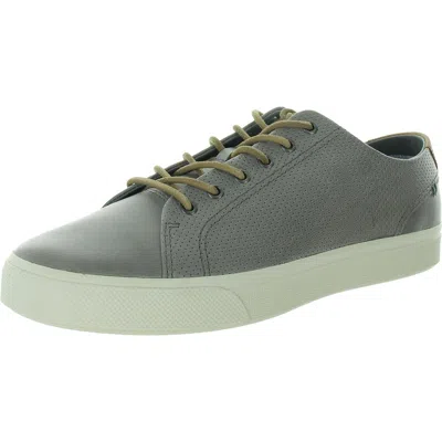 Sperry Striper Plush Wave Mens Lace-up Leather Oxfords In Grey