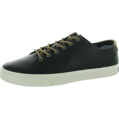 Sperry Striper Plushwave Mens Lace-up Leather Boat Shoes In Multi