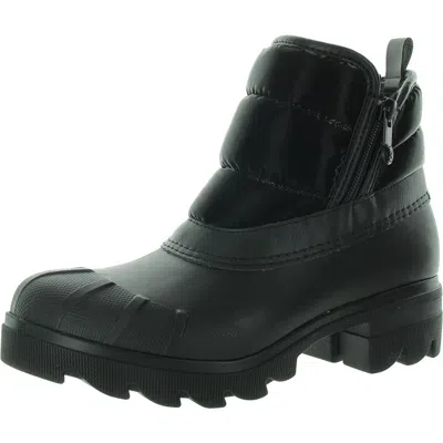 Sperry Syren Ascend Womens Memory Foam Rubber Winter & Snow Boots In Black