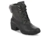 Sperry Syren Sts86768-001 Boots Women's 8 Black Faux Fur Ankle Block Heel Khd684