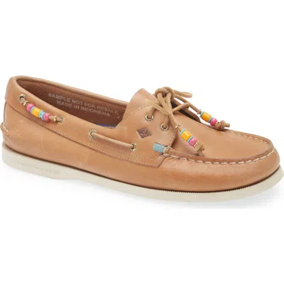 Sperry Top-sider® Sperry Authentic Original 2-eye Beaded Boat Shoe In Nutmeg Bead