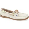 Sperry Top-sider® Sperry Authentic Original 2-eye Beaded Boat Shoe In White Bead