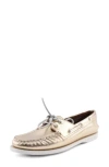 Sperry Top-sider® Authentic Original™ 2-eye Boat Shoe In Gold Leather Crinkle