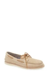 Sperry Top-sider® Sperry Authentic Original™ 2-eye Lugged Boat Shoe In Light Beige Leather Suede