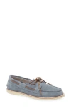 Sperry Top-sider® Sperry Authentic Original™ 2-eye Lugged Boat Shoe In Soft Blue Leather Suede