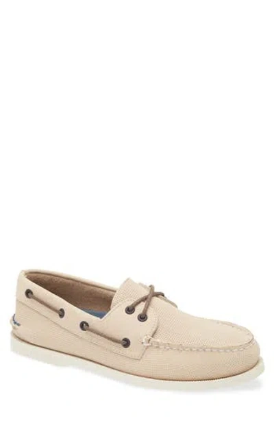Sperry Top-sider® Sperry Authentic Original Boat Shoe In Embossed Bone