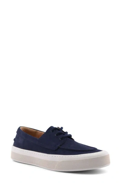 Sperry Top-sider® Sperry Candy Boat Shoe In Navy Leather Nubuck