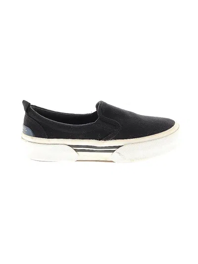 Pre-owned Sperry Top-sider® Flats Black Shoes