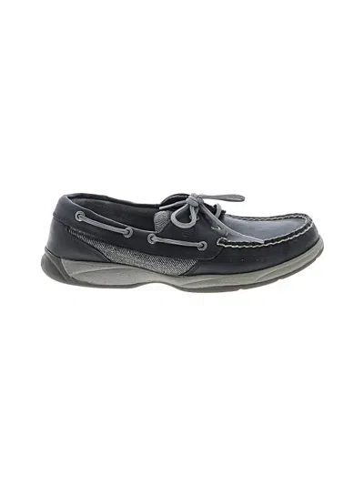 Pre-owned Sperry Top-sider® Flats Black Shoes