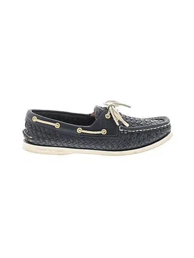 Pre-owned Sperry Top-sider® Flats Blue Shoes
