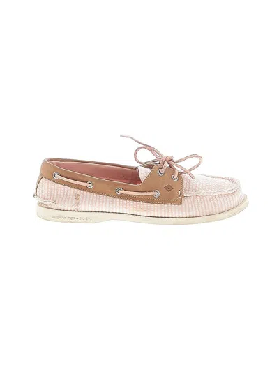 Pre-owned Sperry Top-sider® Flats Pink Shoes