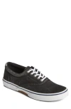 Sperry Top-sider® Sperry Halyard Cvo Recycled Cotton Sneaker In Black