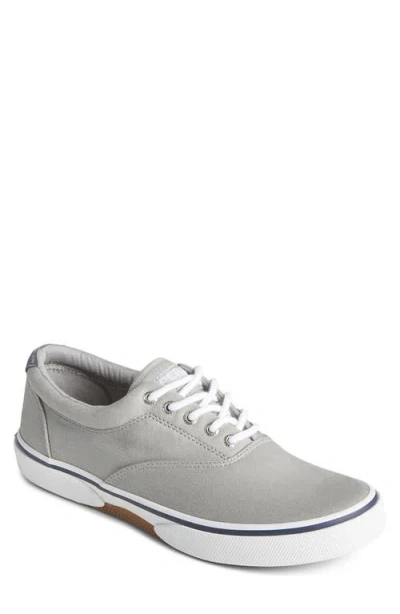 Sperry Top-sider® Sperry Halyard Cvo Recycled Cotton Sneaker In Grey