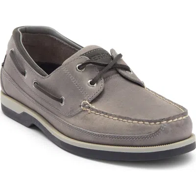 Sperry Top-sider® Mako 2-eye Boat Shoe In Gray