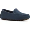 Sperry Top-sider® Sperry Port Driving Shoe In Navy Leather Tumbled