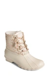 Sperry Top-sider® Saltwater Duck Toe Boot In Silver