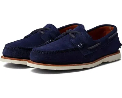 SPERRY TOP-SIDER STS22933-410 MEN'S BLUE SUEDE SLIP-ON CASUAL SHOES JOBB829
