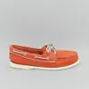 Sperry Top-sider Women's Leather Boat Shoes In Orange In Orange