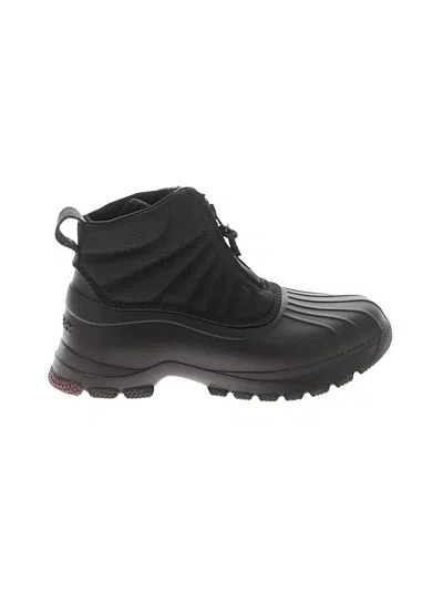 Pre-owned Sperry Top-sider® Ankle Boots Black Shoes