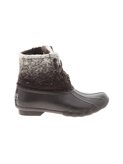Pre-owned Sperry Top-sider® Ankle Boots Brown Shoes