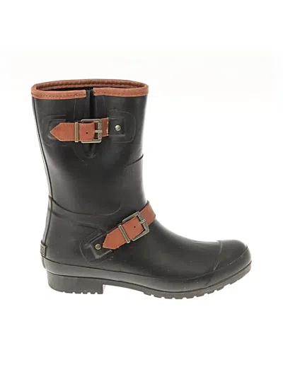 Pre-owned Sperry Top-sider® Boots Black Shoes