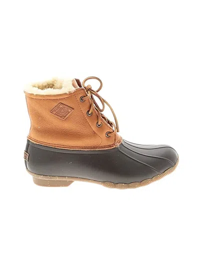Pre-owned Sperry Top-sider® Boots Brown Shoes