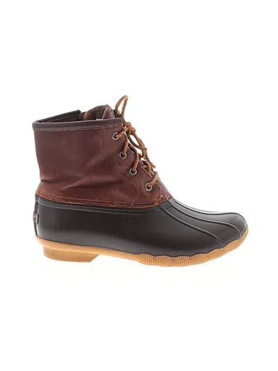 Pre-owned Sperry Top-sider® Boots Brown Shoes