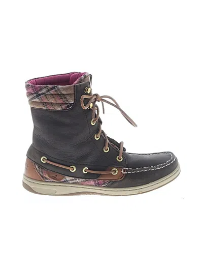 Pre-owned Sperry Top-sider® Boots Brown Shoes