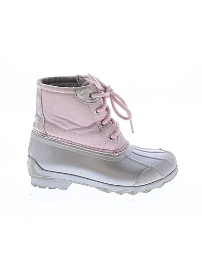 Pre-owned Sperry Top-sider® Kids' Boots Silver Shoes