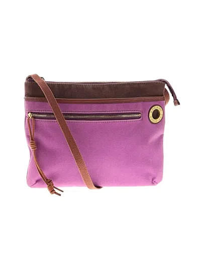Pre-owned Sperry Top-sider® Crossbody Bag Purple Bags
